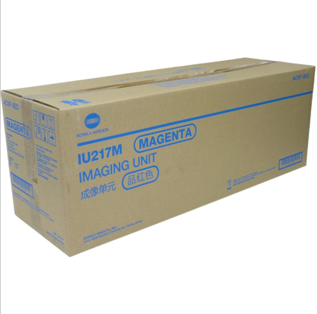 IU217M Genuine MAGENTA Imaging Unit for Konica C257i Series (M)